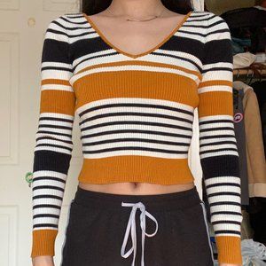 Kendall & Kylie Striped Shirt